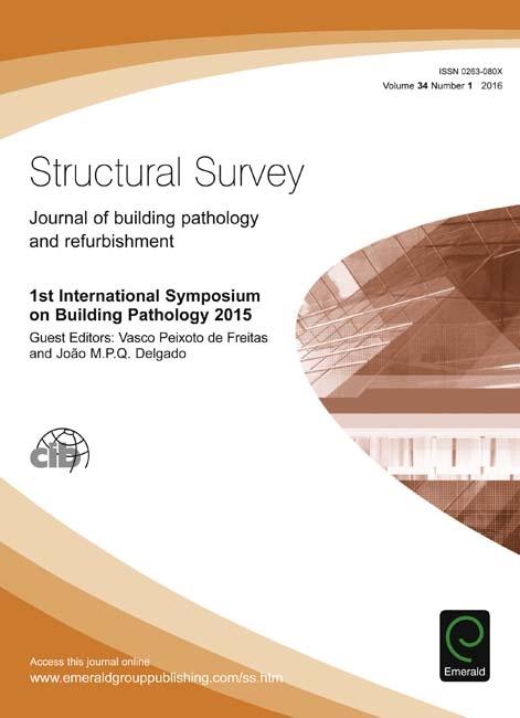 1st International Symposium on Building Pathology 2015