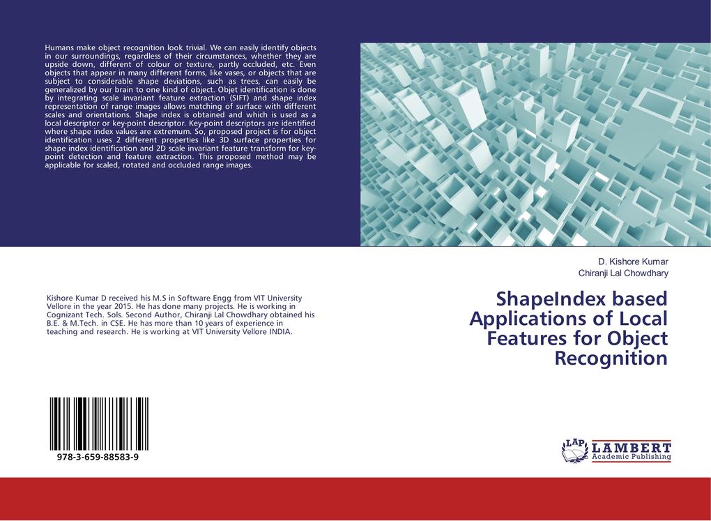 ShapeIndex based Applications of Local Features for Object Recognition