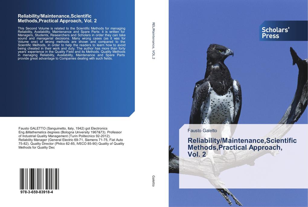 Reliability/MaintenanceScientific MethodsPractical Approach Vol. 2