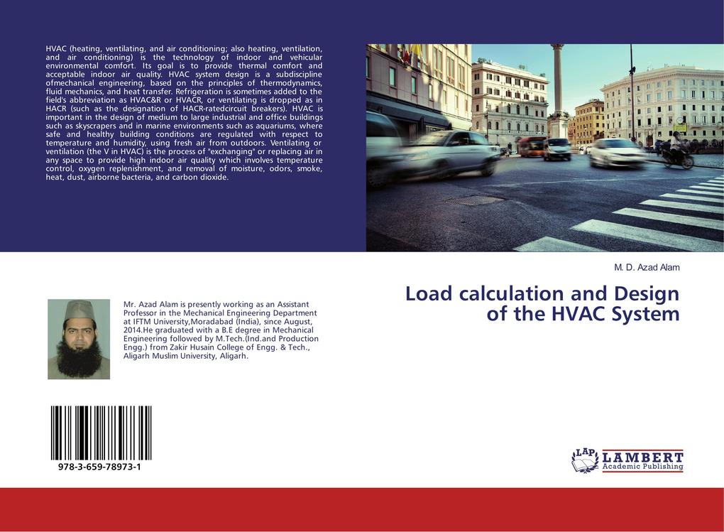 Load calculation and  of the HVAC System