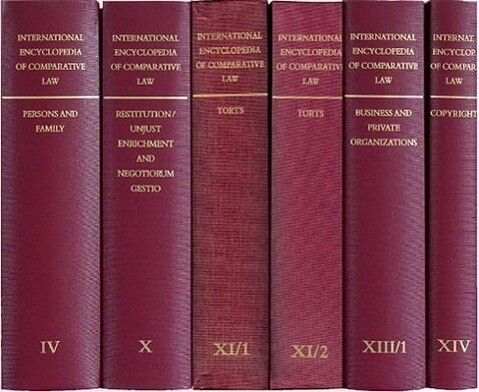 International Encyclopedia of Comparative Law Volume XIII (2 Vols)