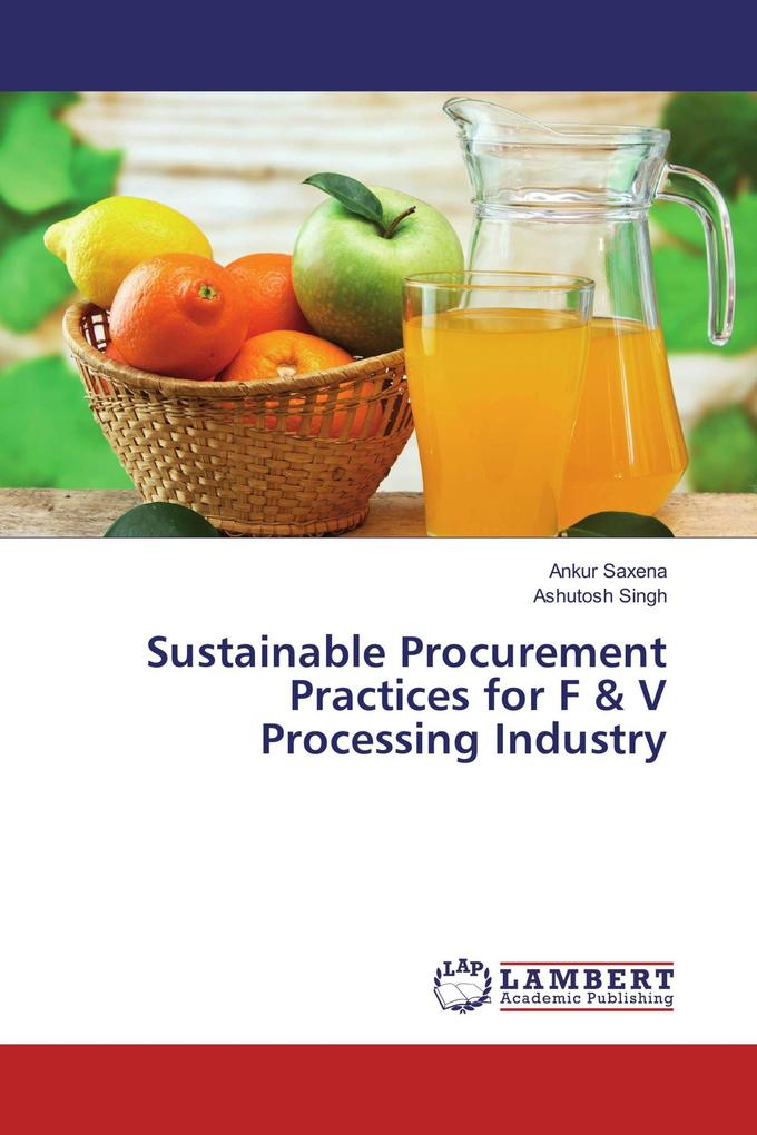 Sustainable Procurement Practices for F & V Processing Industry
