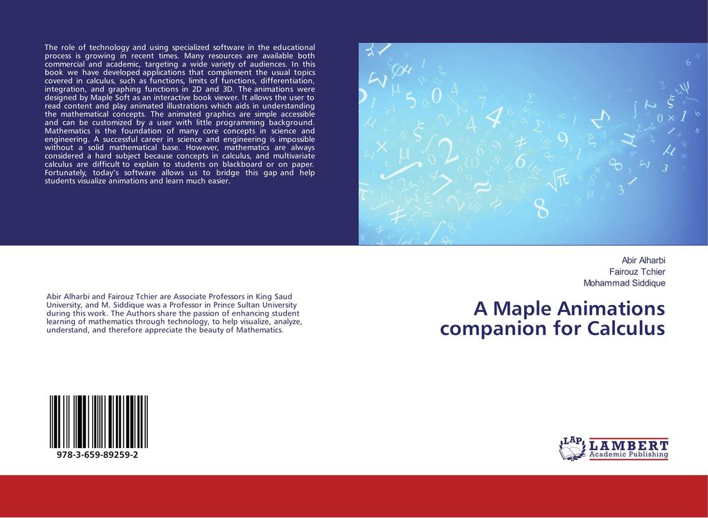 A Maple Animations companion for Calculus