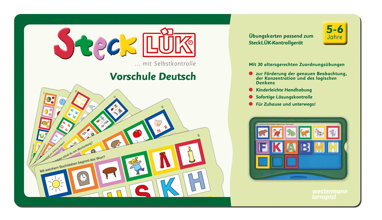 Image of SteckLÜK - Übungsblock Vorschule Deutsch