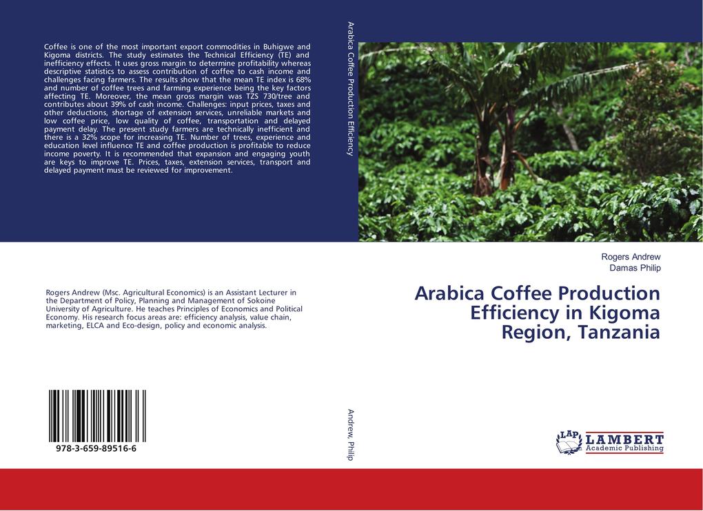 Arabica Coffee Production Efficiency in Kigoma Region Tanzania