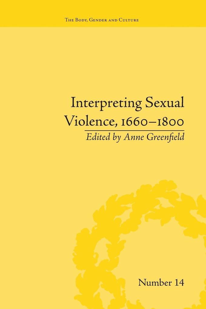 Interpreting Sexual Violence 1660-1800