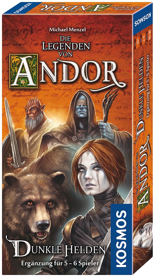 Die Legenden von Andor - Erweiterung - Dunkle Helden