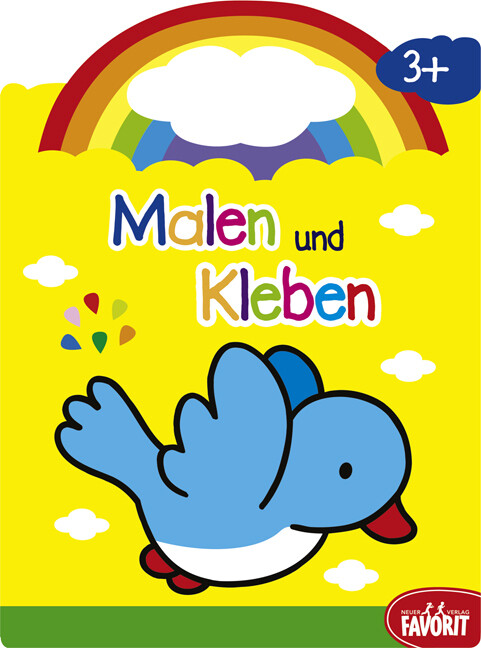 Malen und Kleben - Vogel