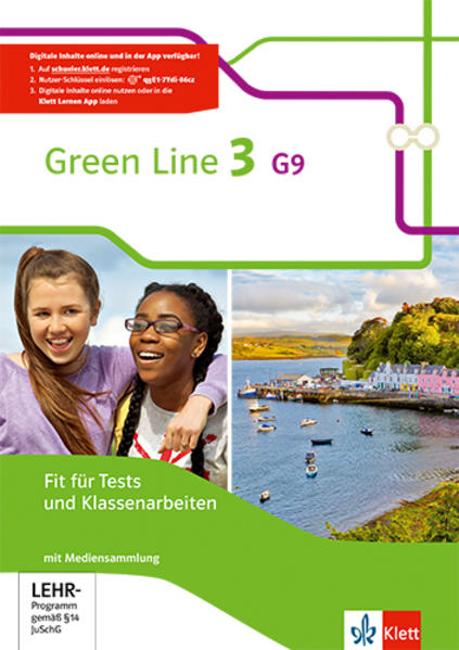 Green Line 3 G9. 7. Klasse. Fit für Tests und Klassenarbeiten mit Lösungsheft und Mediensammlung