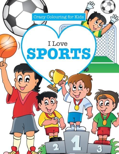  Sports! ( Crazy Colouring For Kids)