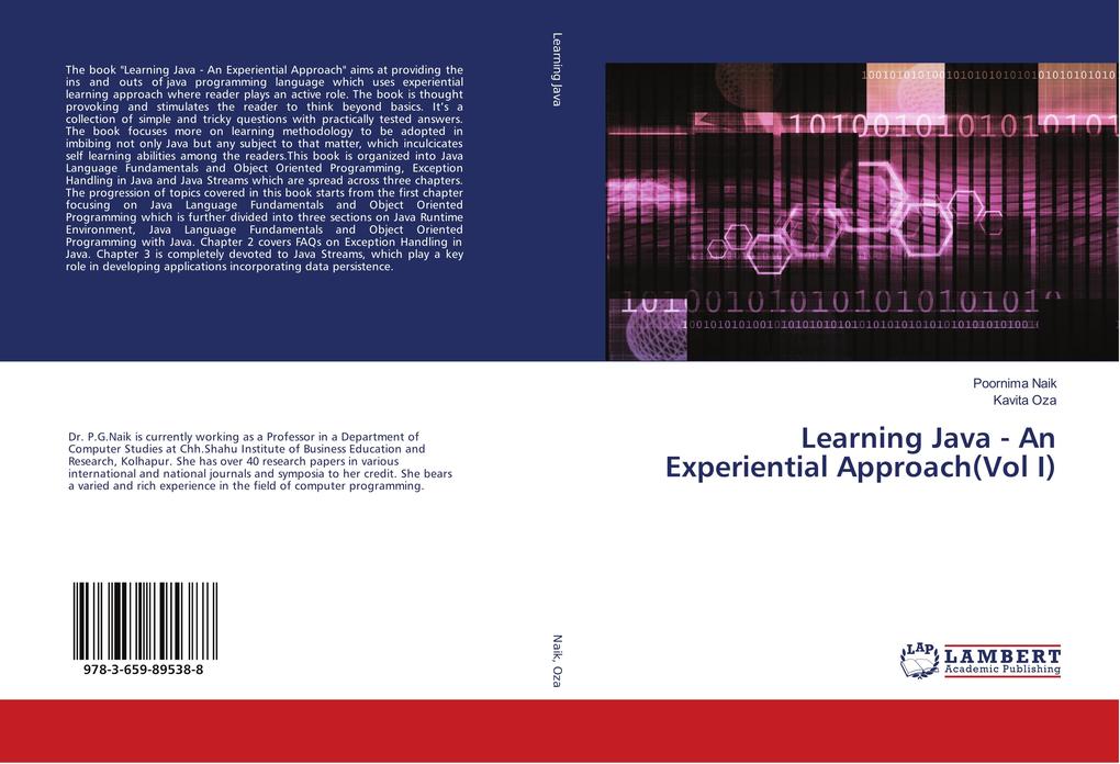 Learning Java - An Experiential Approach(Vol I)