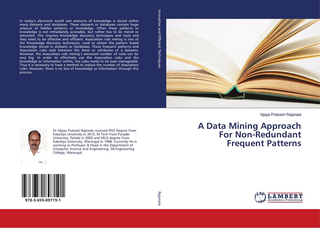 A Data Mining Approach For Non-Redundant Frequent Patterns