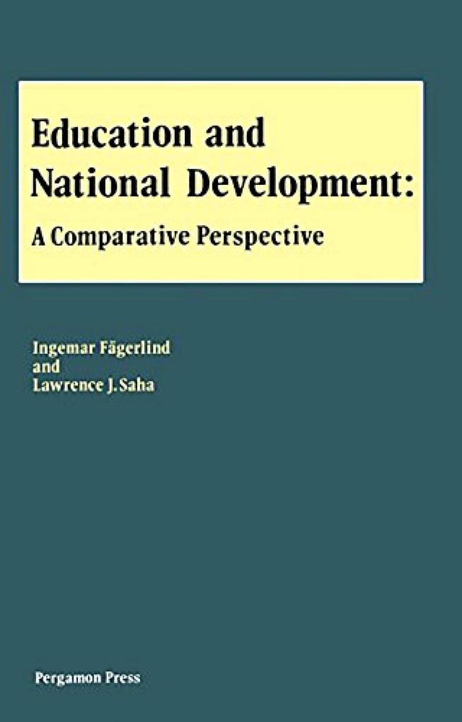 Education and National Development