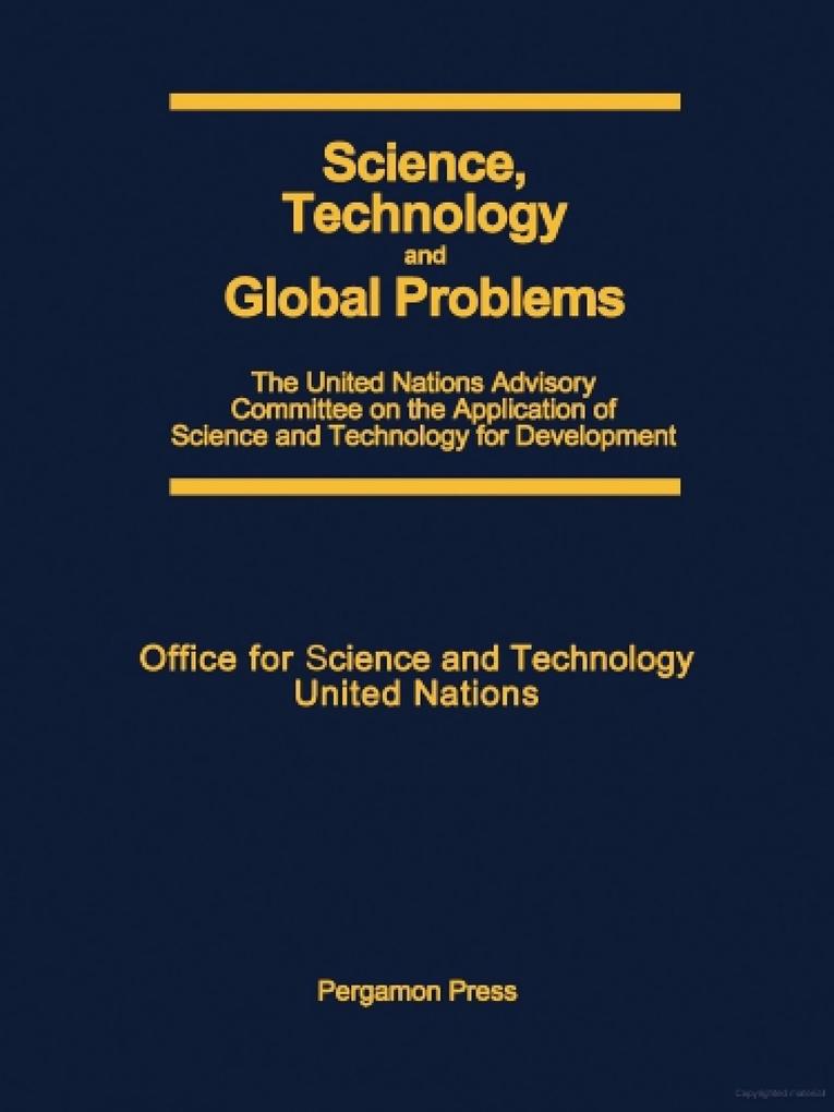 Science Technology and Global Problems