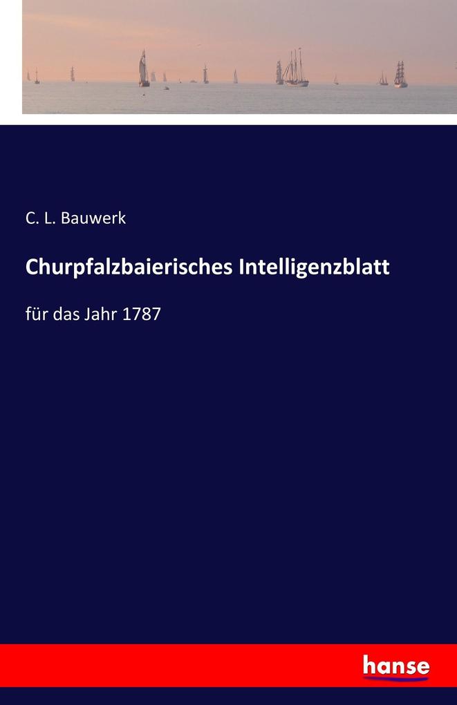 Churpfalzbaierisches Intelligenzblatt