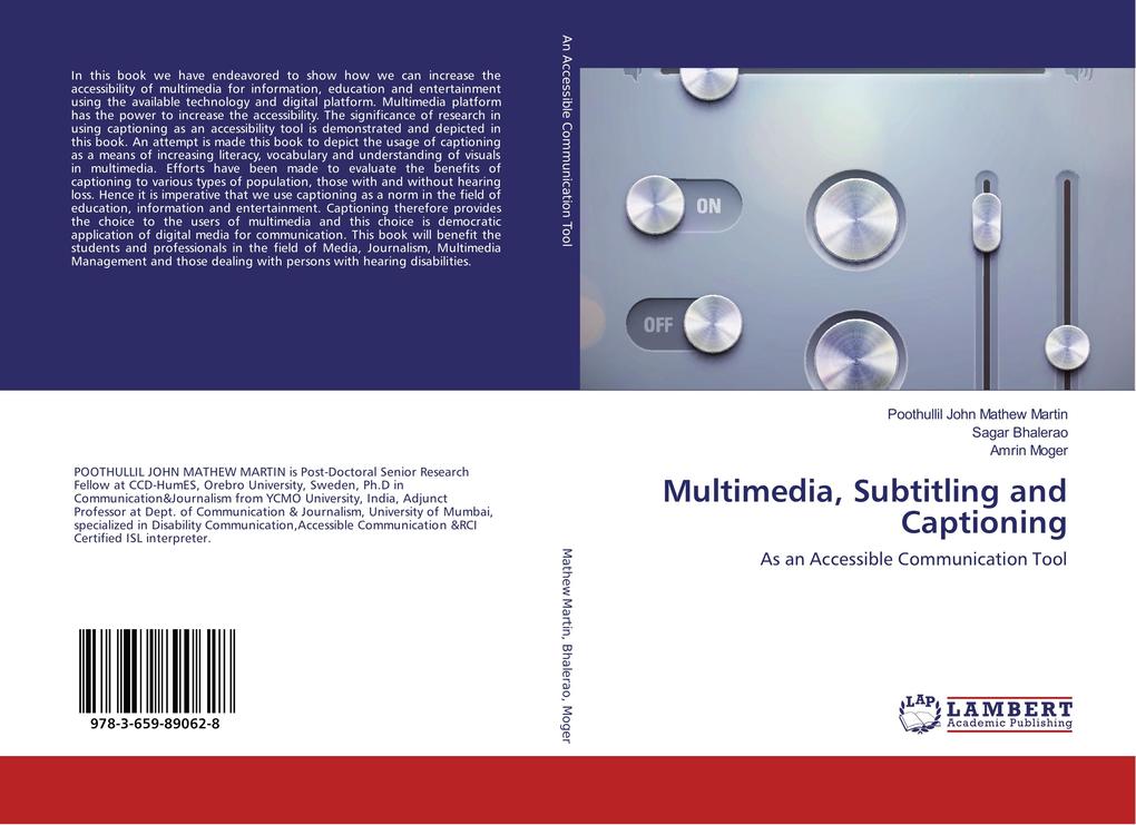 Multimedia Subtitling and Captioning
