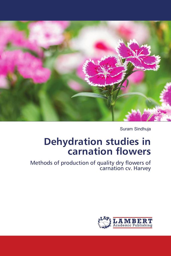 Dehydration studies in carnation flowers