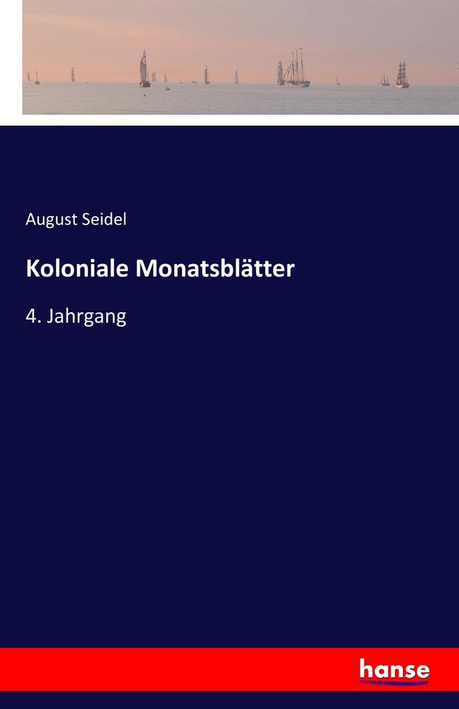 Koloniale Monatsblätter