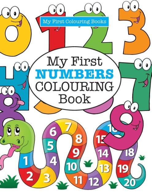 My First NUMBERS Colouring Book ( Crazy Colouring For Kids)