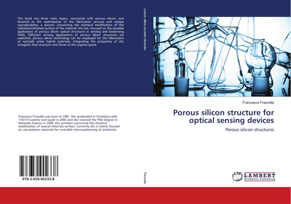 Porous silicon structure for optical sensing devices