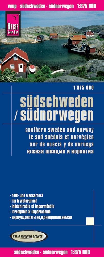 Reise Know-How Landkarte Südschweden Südnorwegen 1:875.000 - Reise Know-How Verlag Peter Rump
