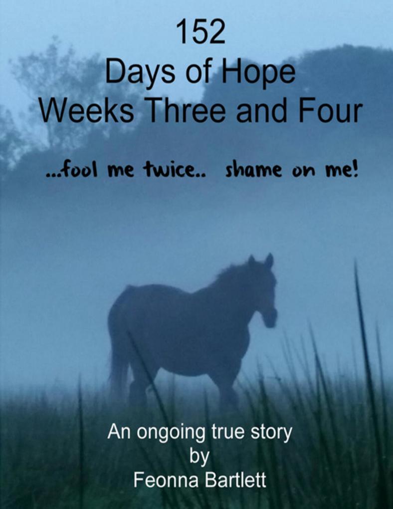 152 Days of Hope: Weeks Three and Four - Fool Me Twice Shame On Me...