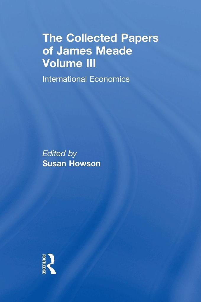 Collected Papers James Meade V3