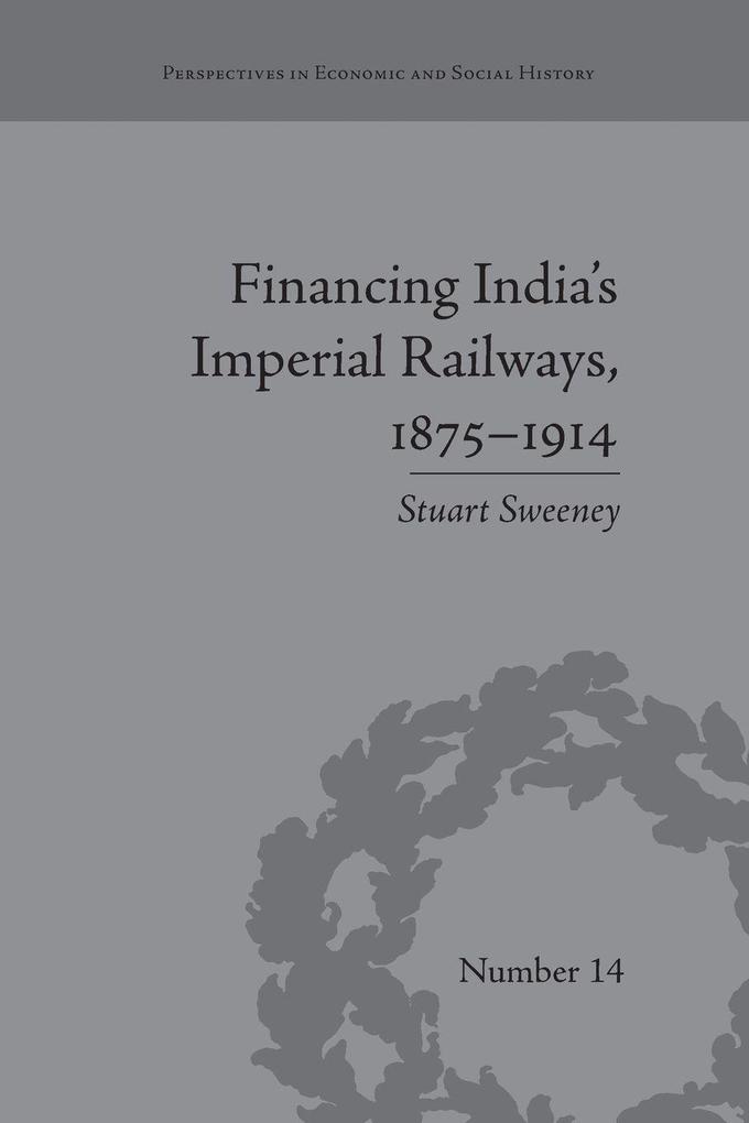 Financing India's Imperial Railways 1875-1914