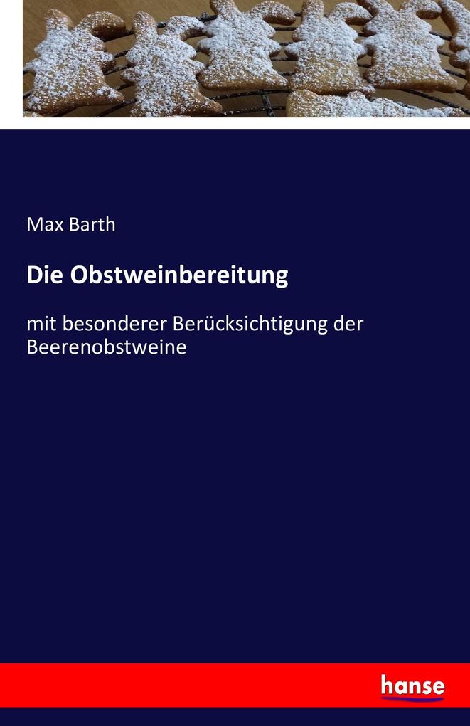 Die Obstweinbereitung