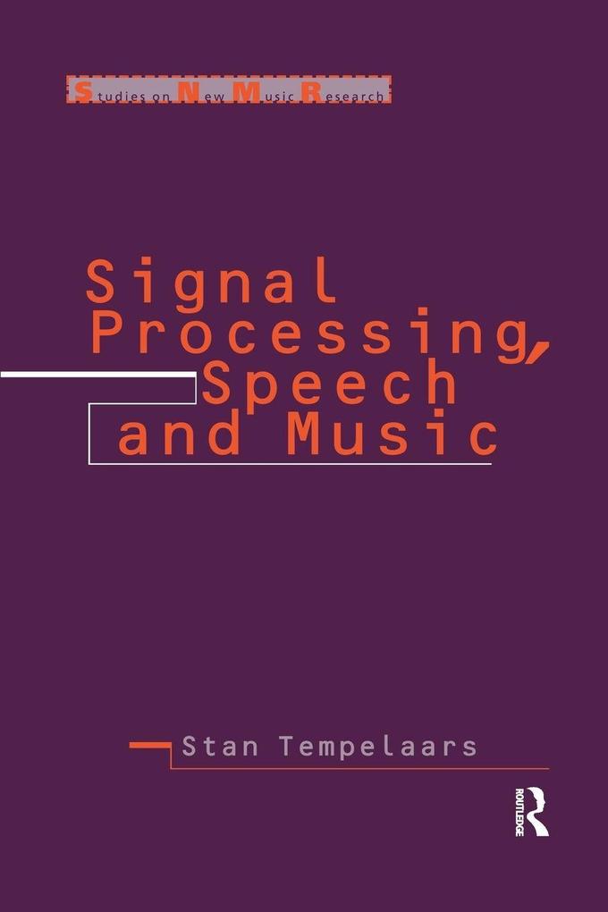 Signal Processing Speech and Music