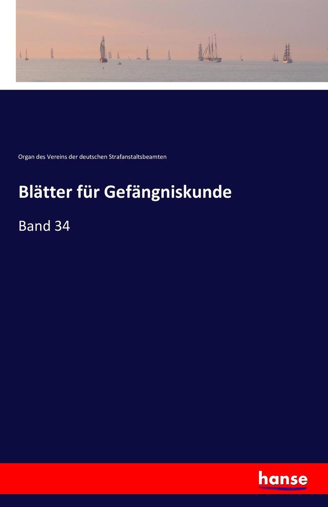 Blätter für Gefängniskunde