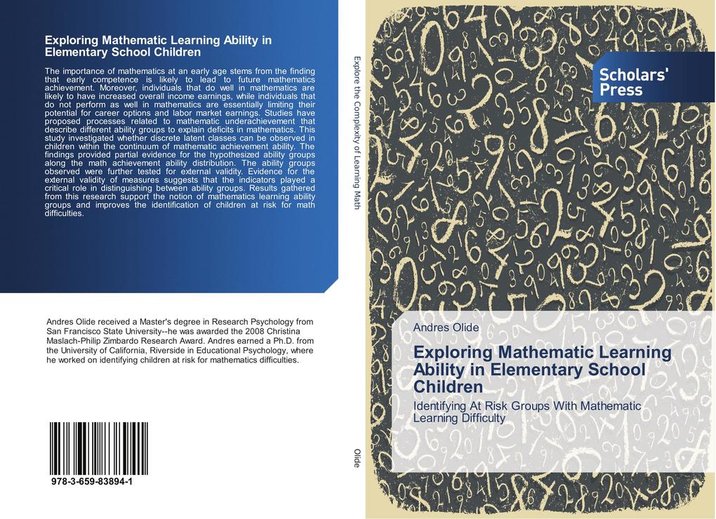 Exploring Mathematic Learning Ability in Elementary School Children