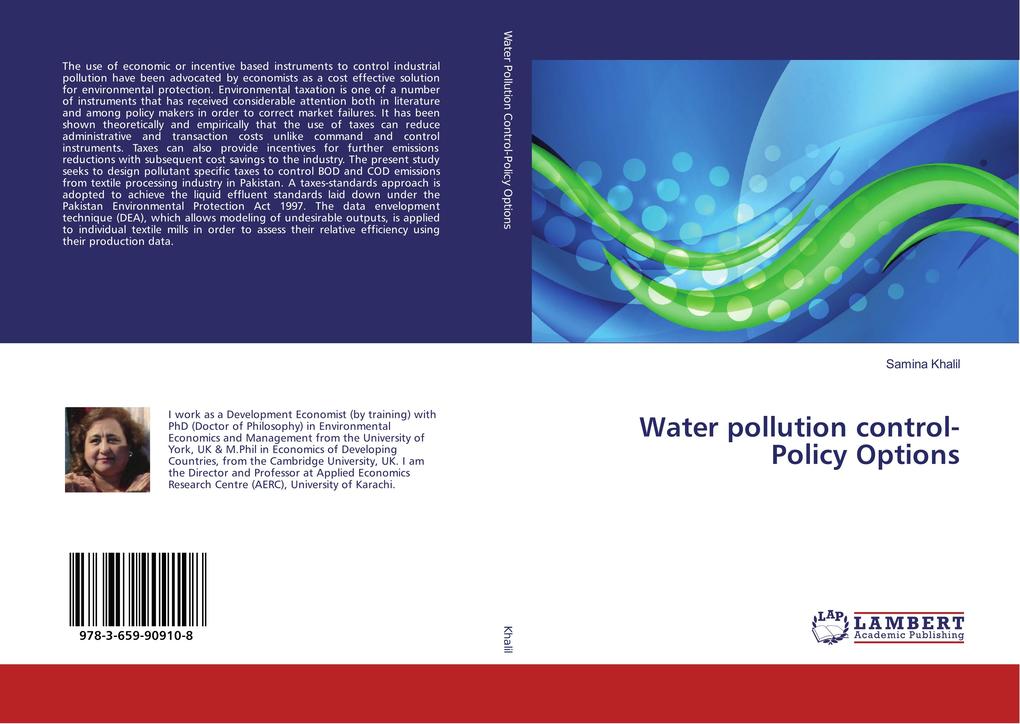 Water pollution control-Policy Options