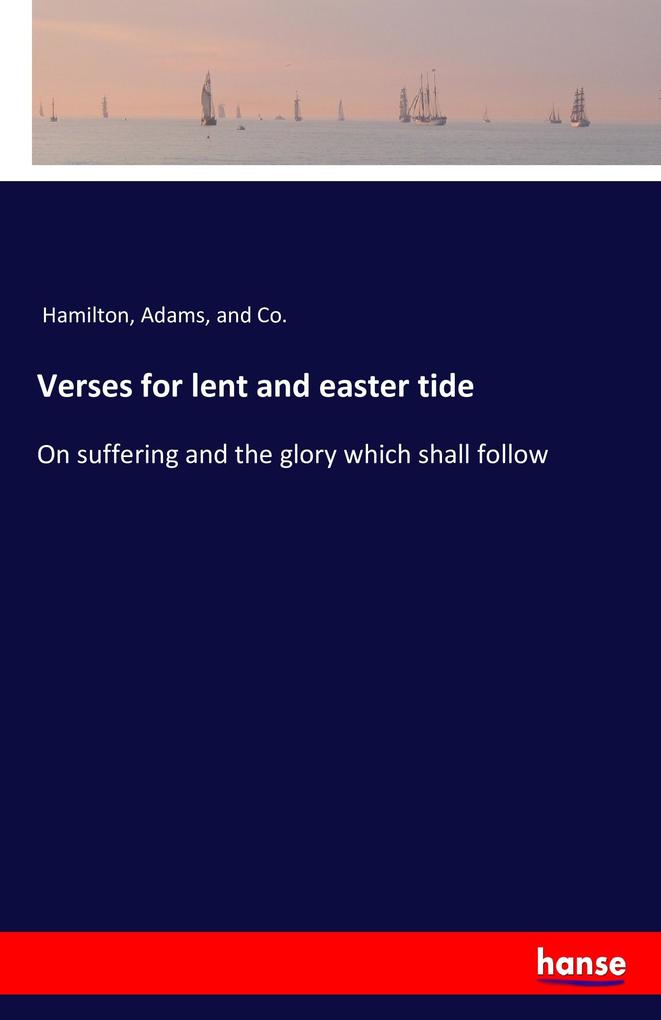 Image of Verses for lent and easter tide