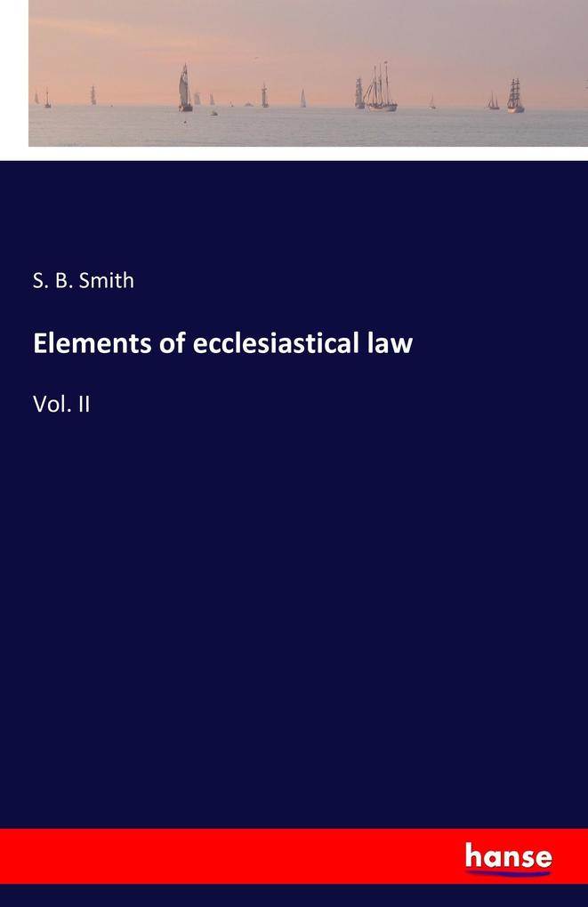 Elements of ecclesiastical law