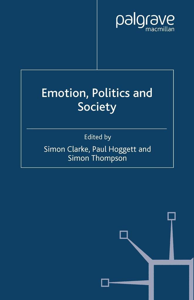 Emotion Politics and Society