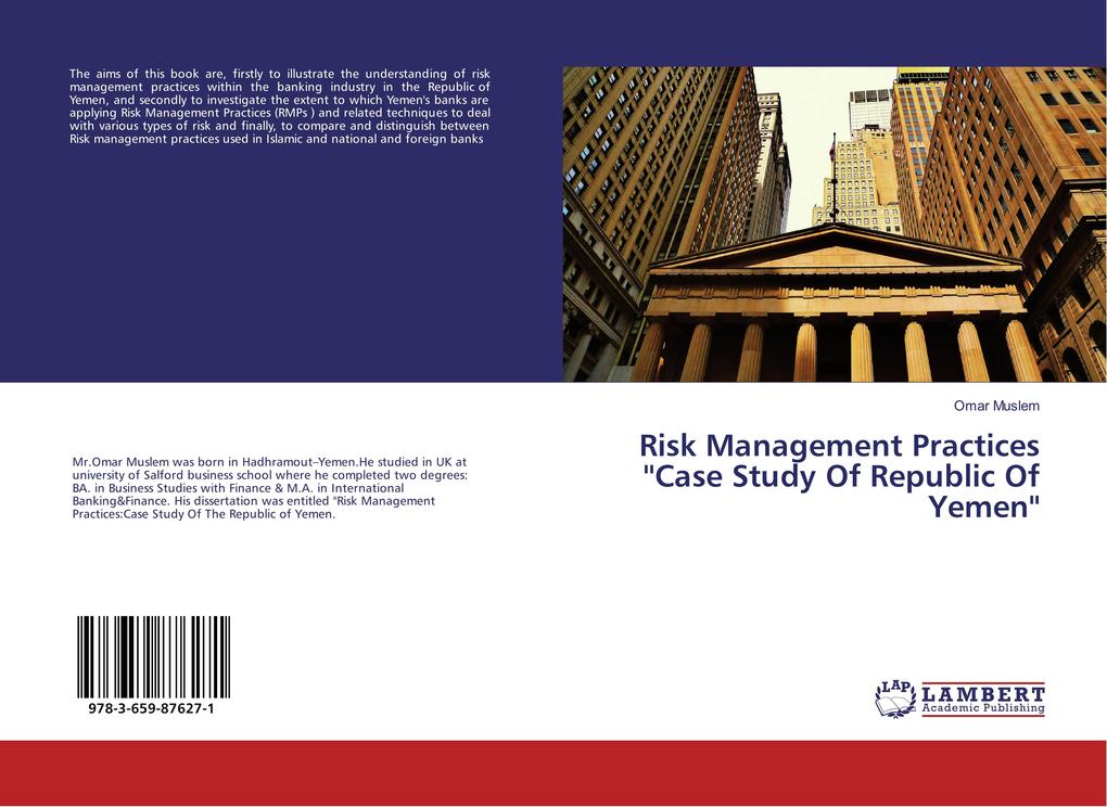 Risk Management Practices ‘‘Case Study Of Republic Of Yemen‘‘