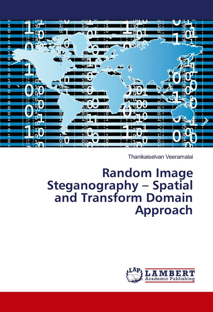 Random Image Steganography - Spatial and Transform Domain Approach