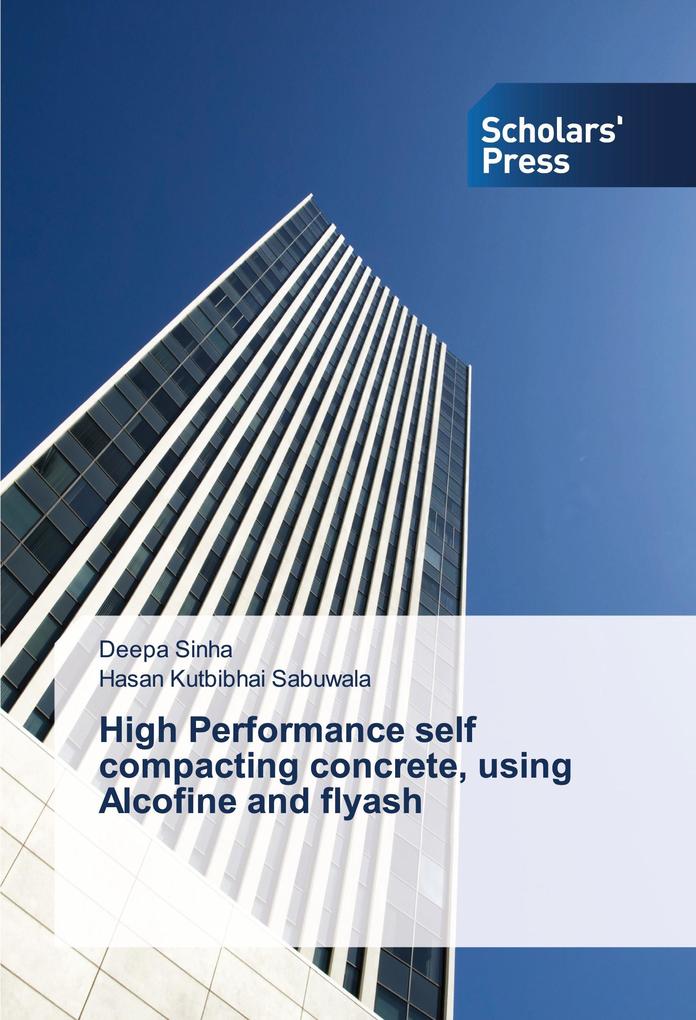 High Performance self compacting concrete using Alcofine and flyash