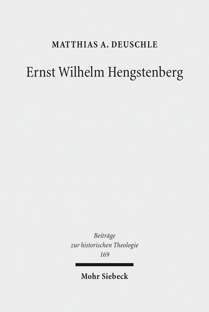 Ernst Wilhelm Hengstenberg