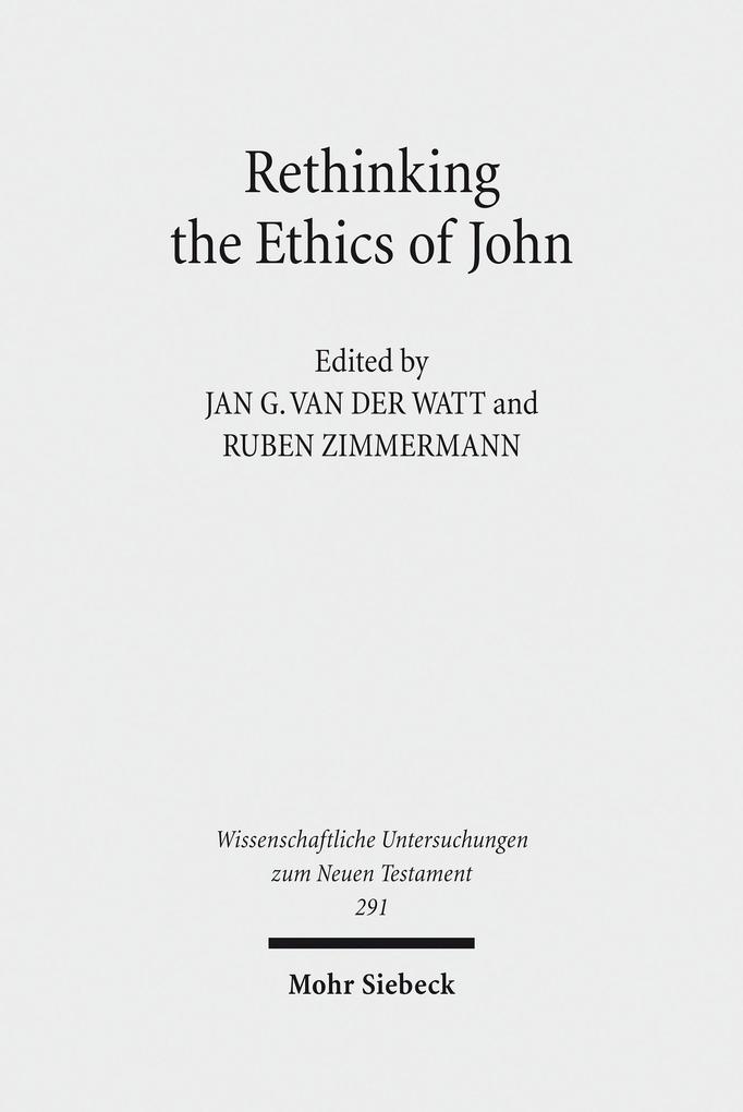 Rethinking the Ethics of John als eBook Download von