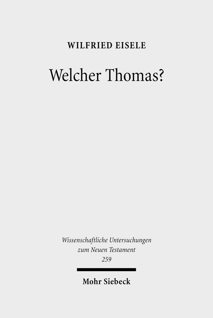Welcher Thomas? als eBook Download von Wilfried Eisele - Wilfried Eisele