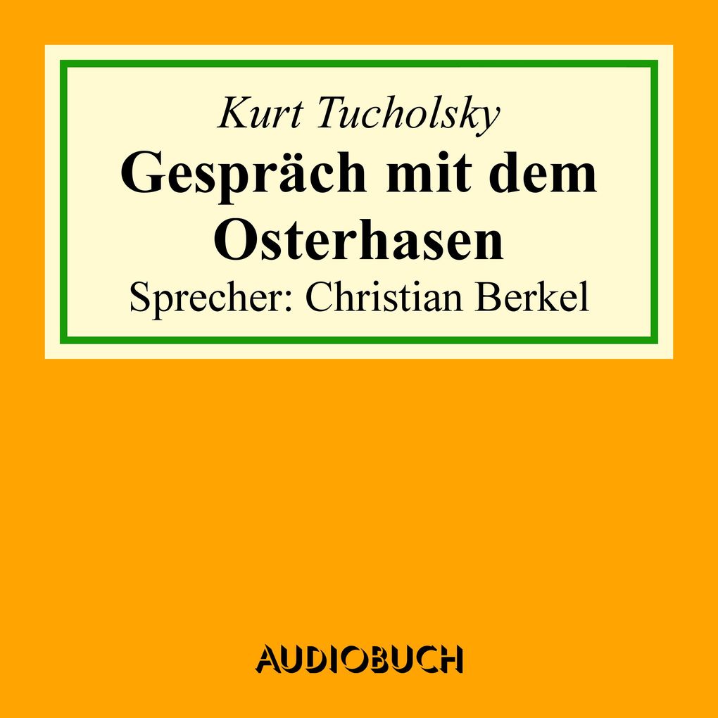 Gespräch mit dem Osterhasen