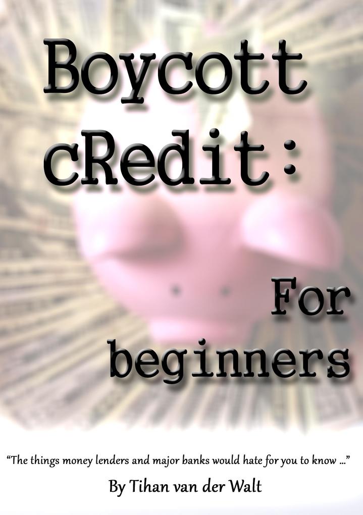 Boycott cRedit: for beginners