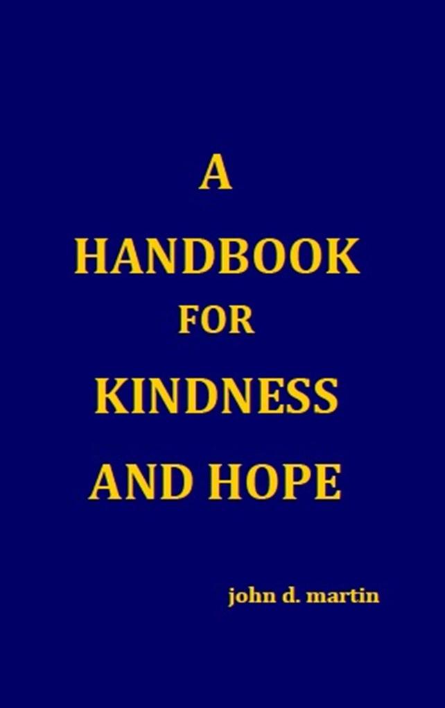 Handbook for Kindness and Hope