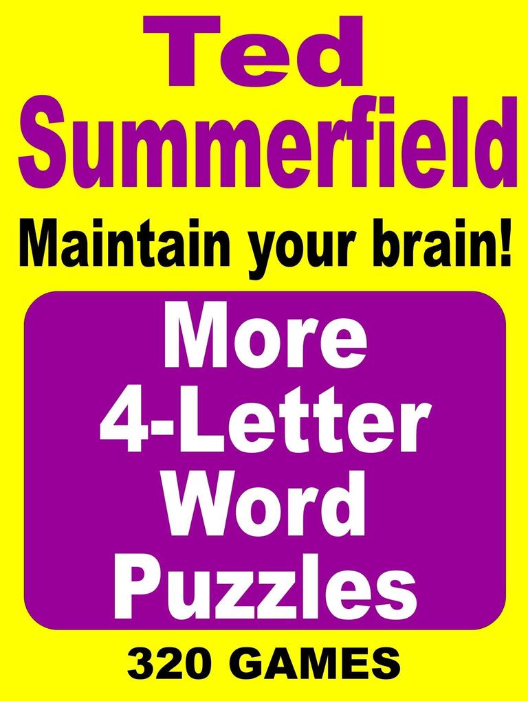 More 4-Letter Word Puzzles. Vol. 2