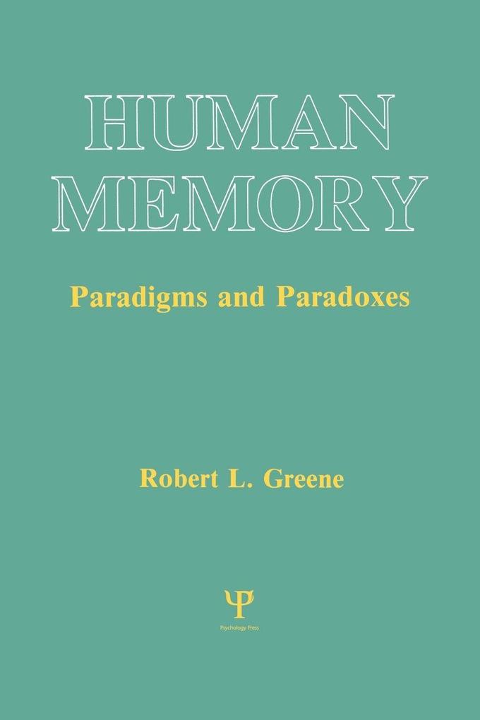 Human Memory
