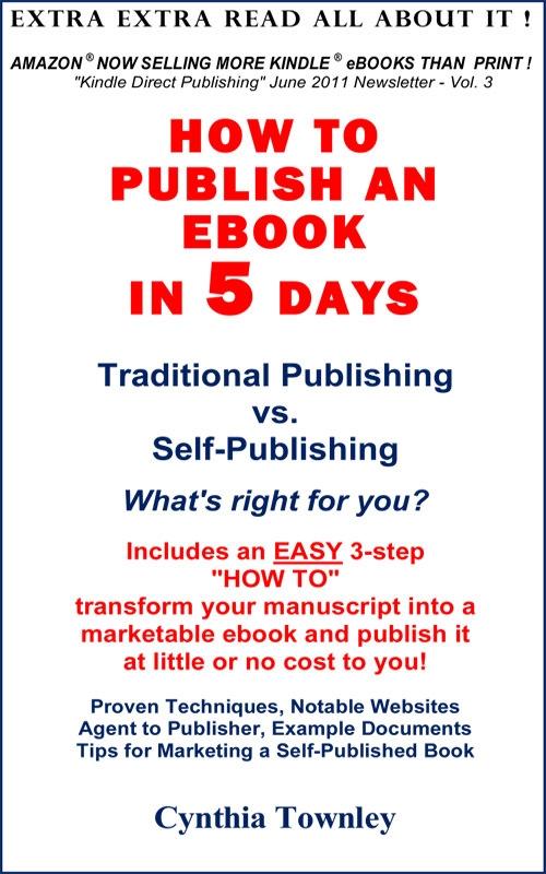 How To Publish An Ebook In 5 Days