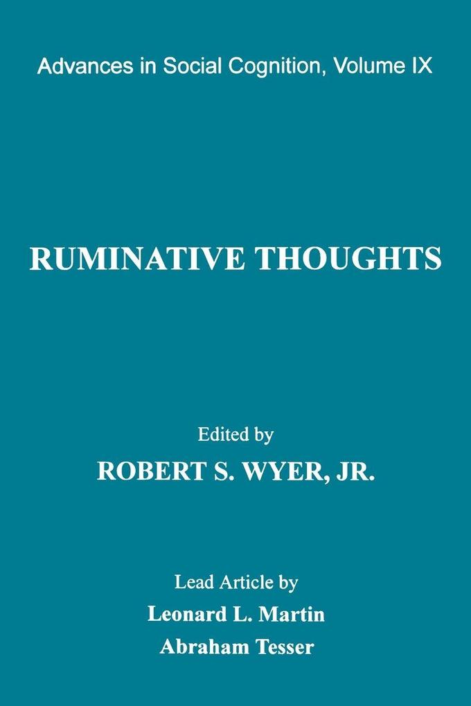 Ruminative Thoughts