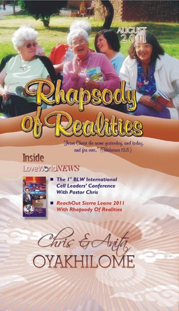 Rhapsody of Realities August 2011 Edition